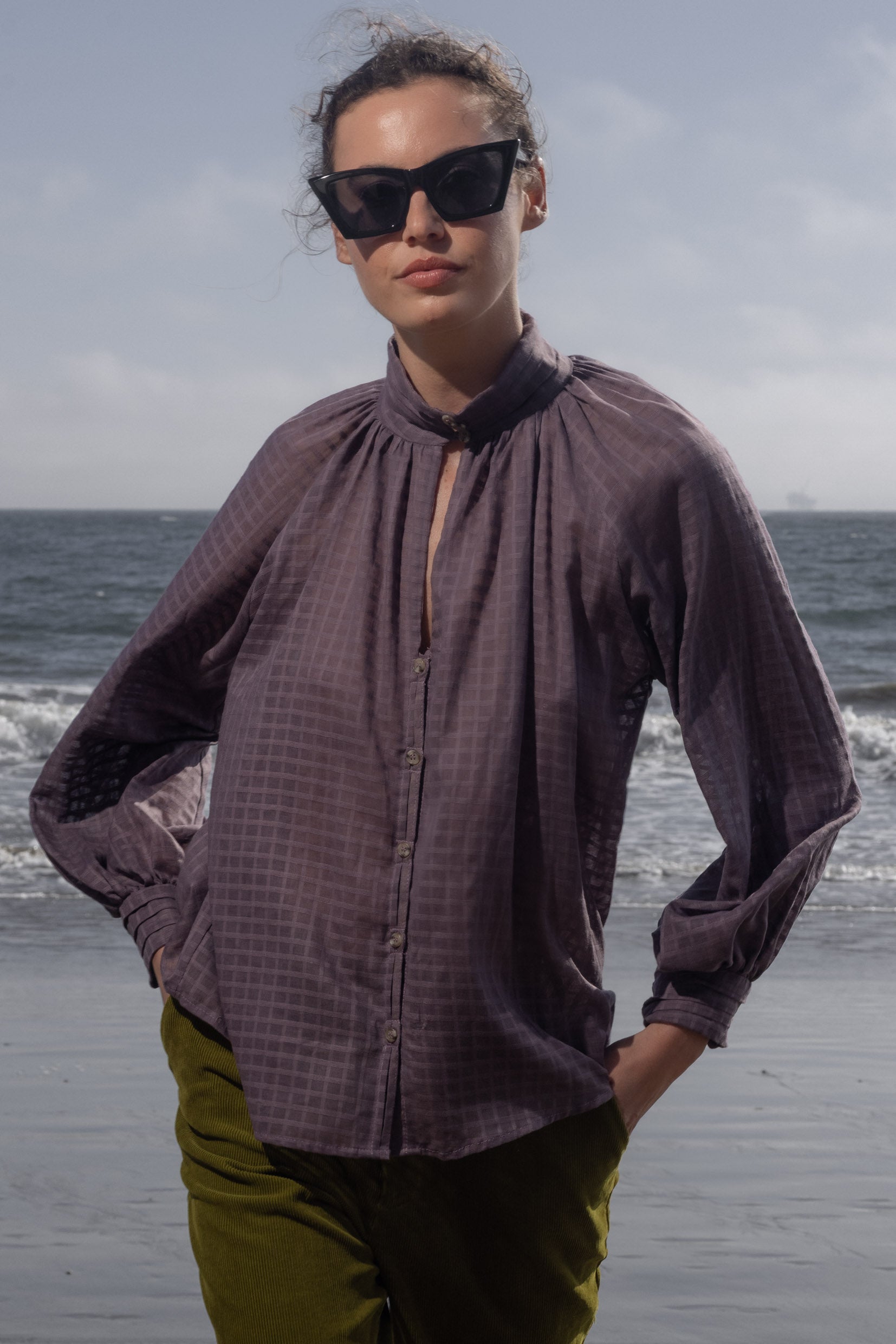 Stallion Top Lavender Heidi Merrick