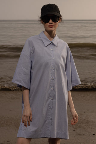 Loreto Dress - Summer Stripe Cotton - Heidi Merrick