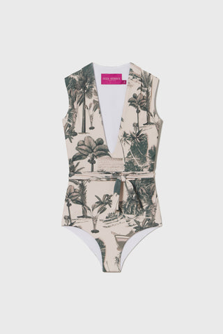 Image 2 of 6 - CAMELIA SUIT - IVORY PALM 