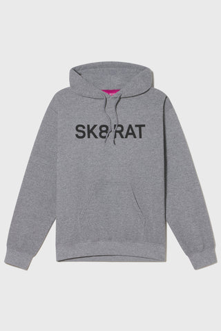 SK8 RAT CLASSIC HOODIE - GREY - Heidi Merrick