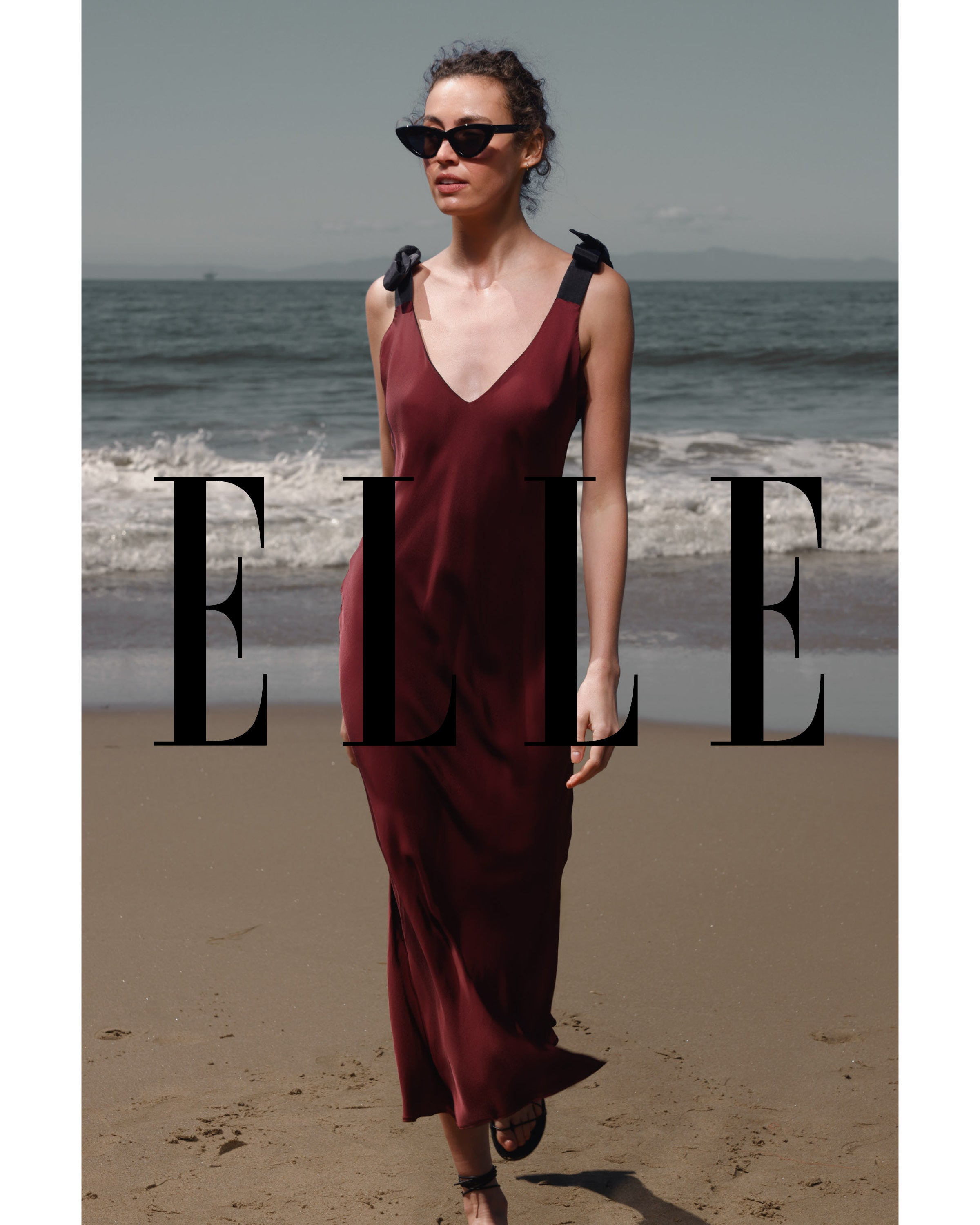 ELLE FRANCE: The Marion Dress is the dress for your summer evenings.