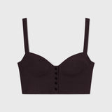 Charlie Top - Black Linen - Heidi Merrick