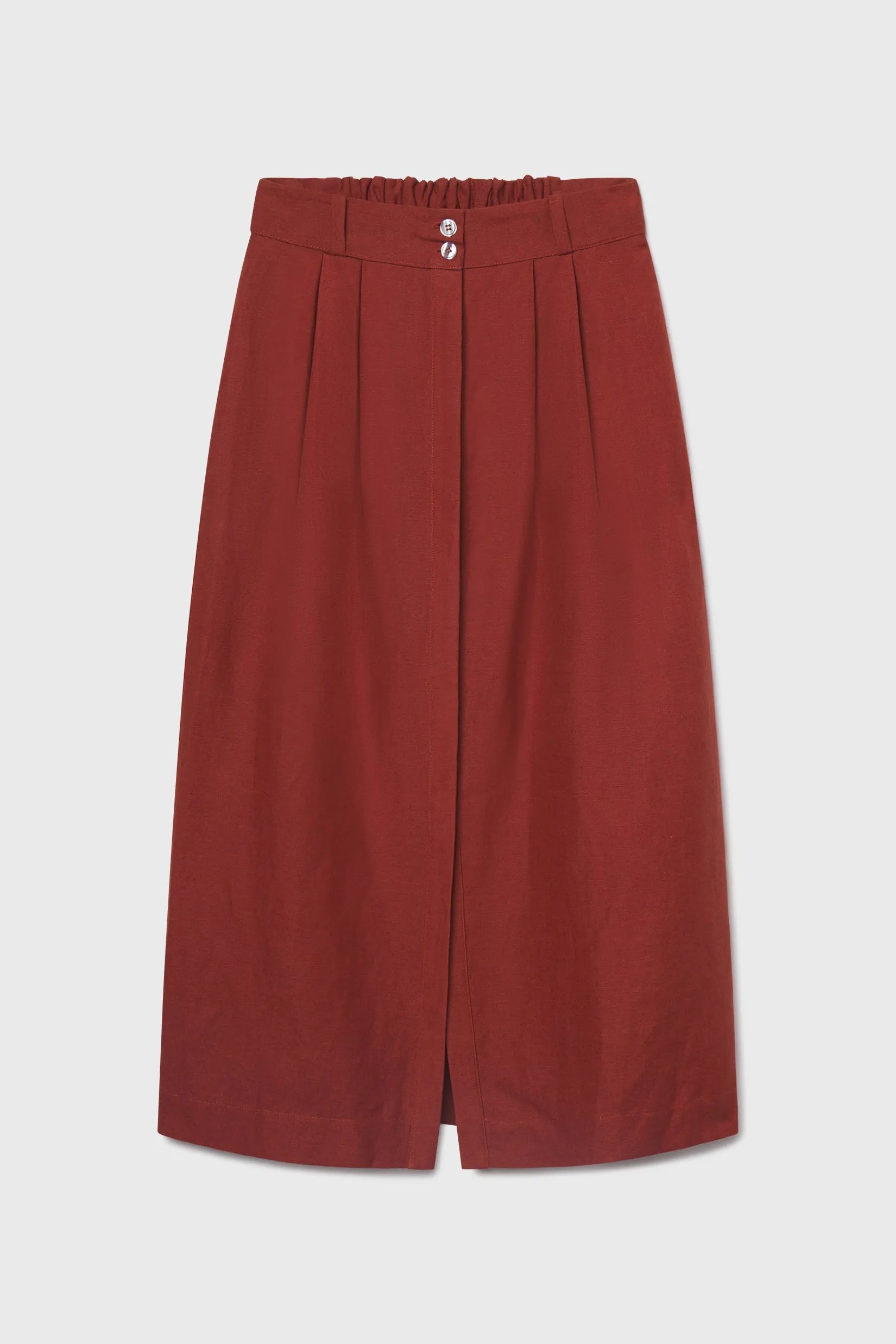 Camille Skirt - Sienna Silk & Hemp - Heidi Merrick