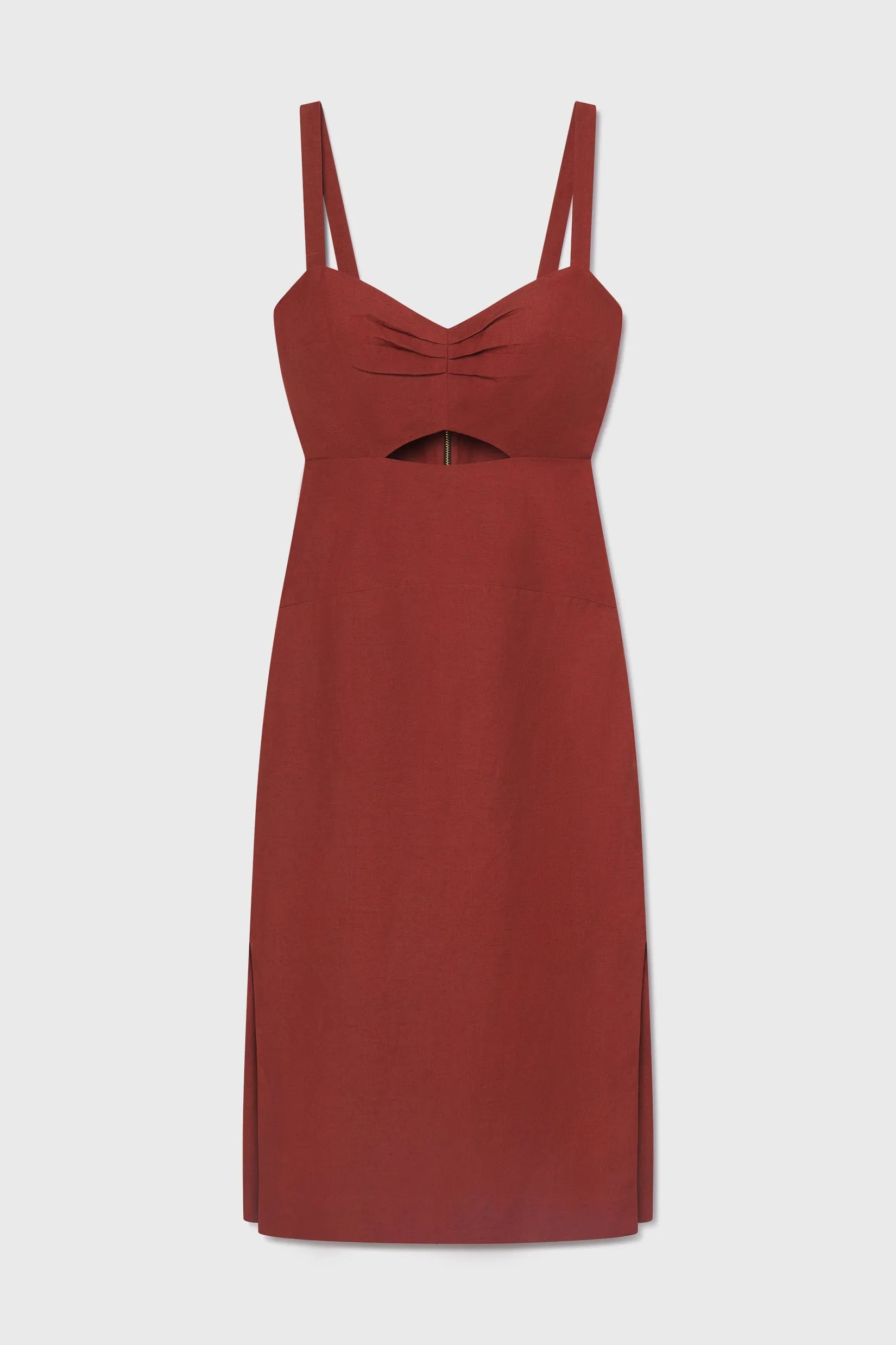 Como Dress - Sienna Silk & Hemp - Heidi Merrick