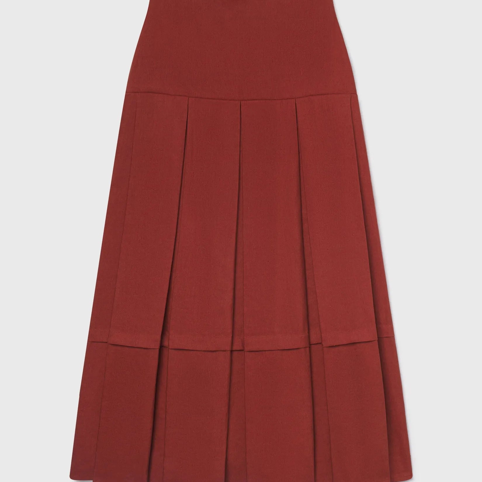 Contessa Skirt - Sienna Silk & Hemp - Heidi Merrick