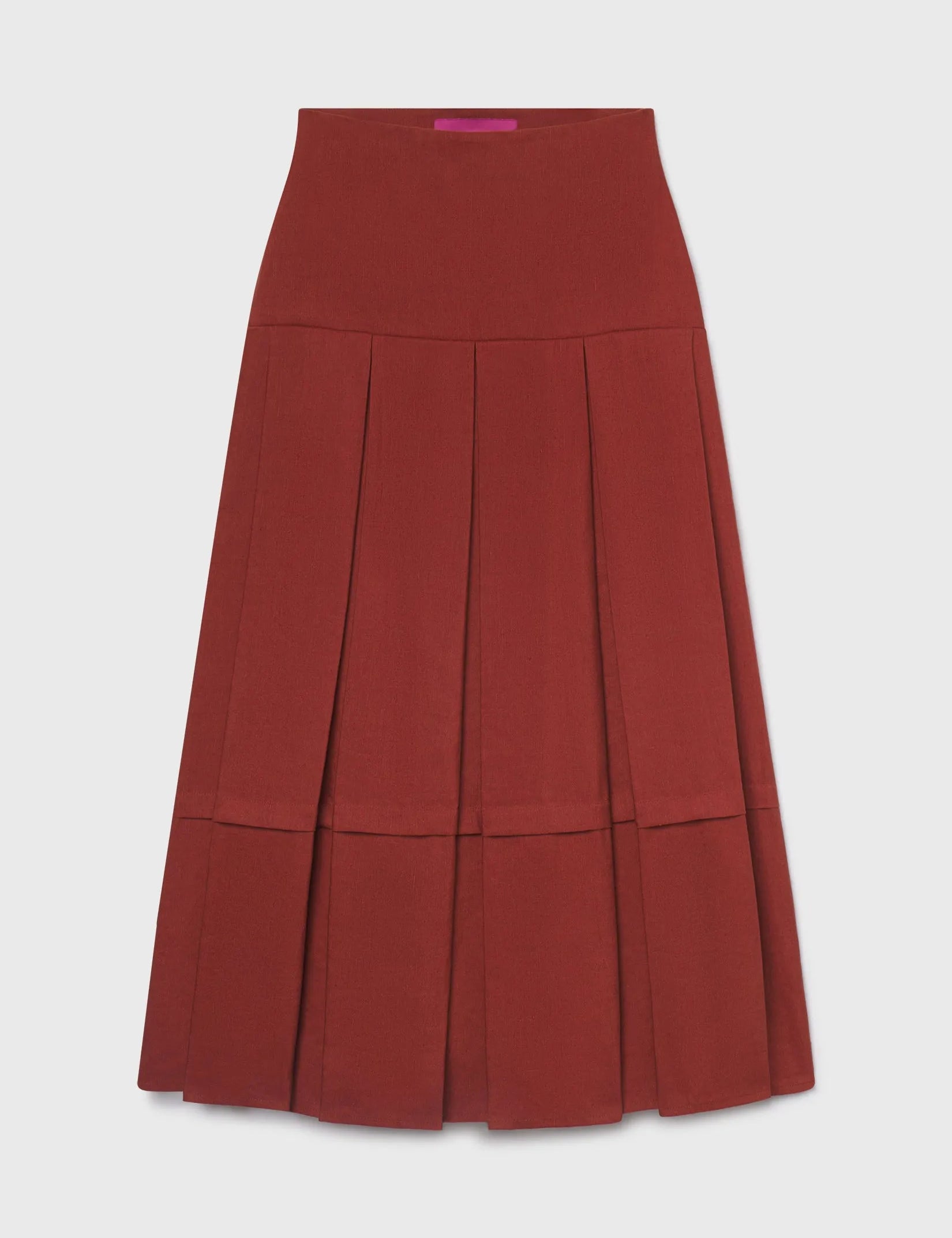 Contessa Skirt - Sienna Silk & Hemp - Heidi Merrick