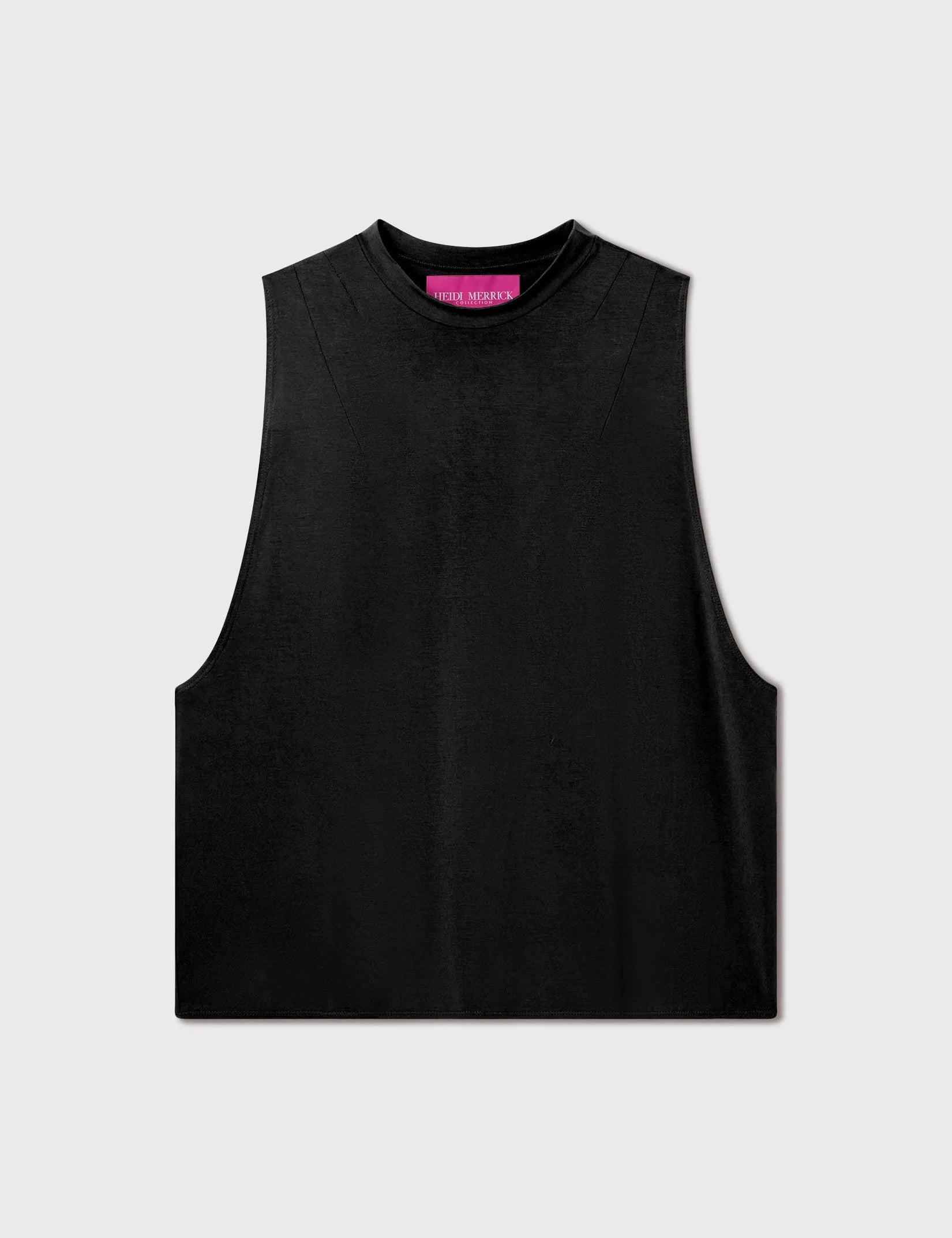 Expat Tank - Black - Heidi Merrick