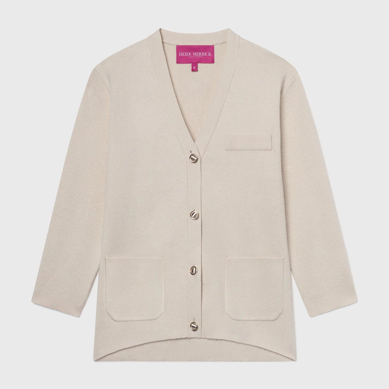 Finny Cardigan - Ivory - Heidi Merrick