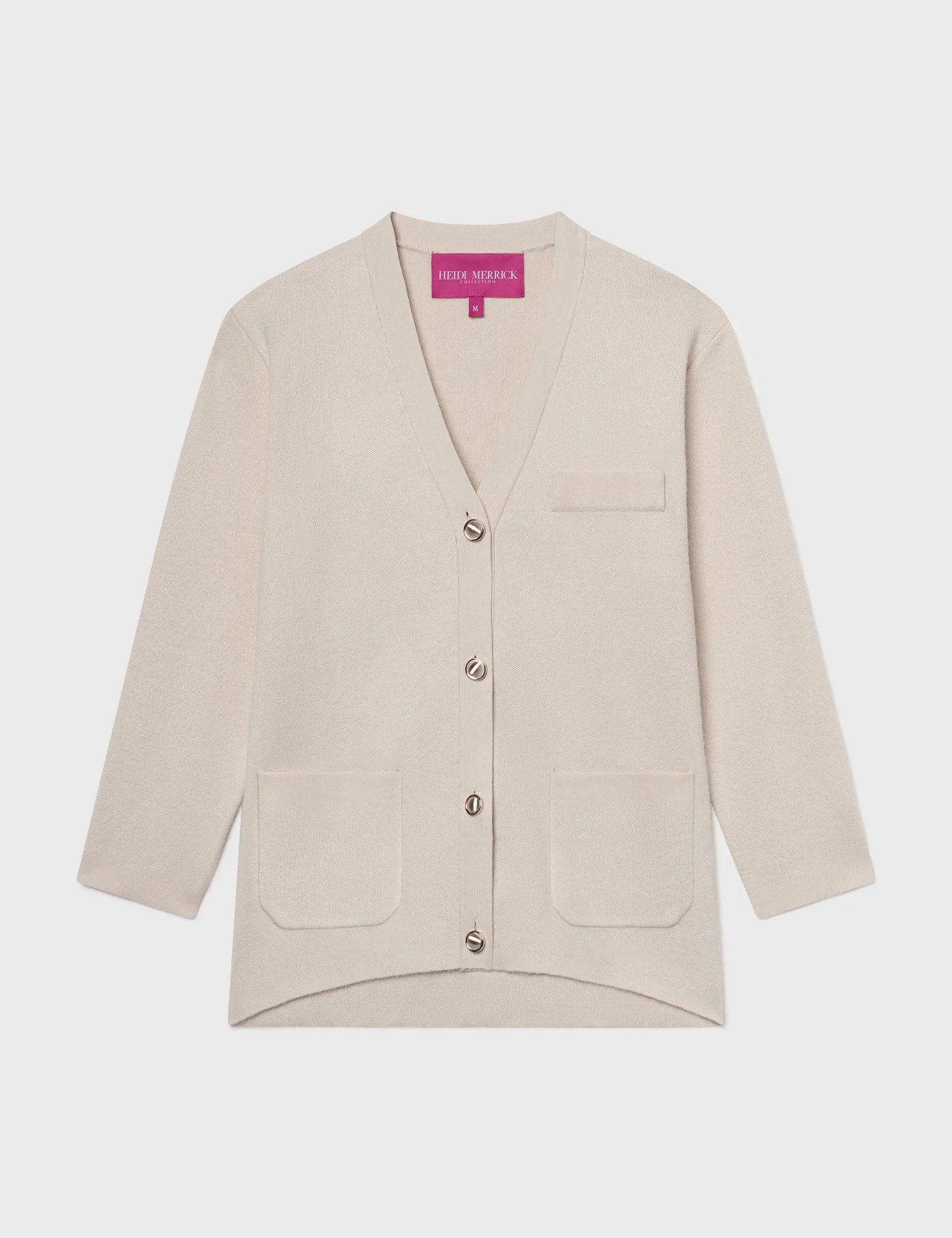 Finny Cardigan - Ivory - Heidi Merrick