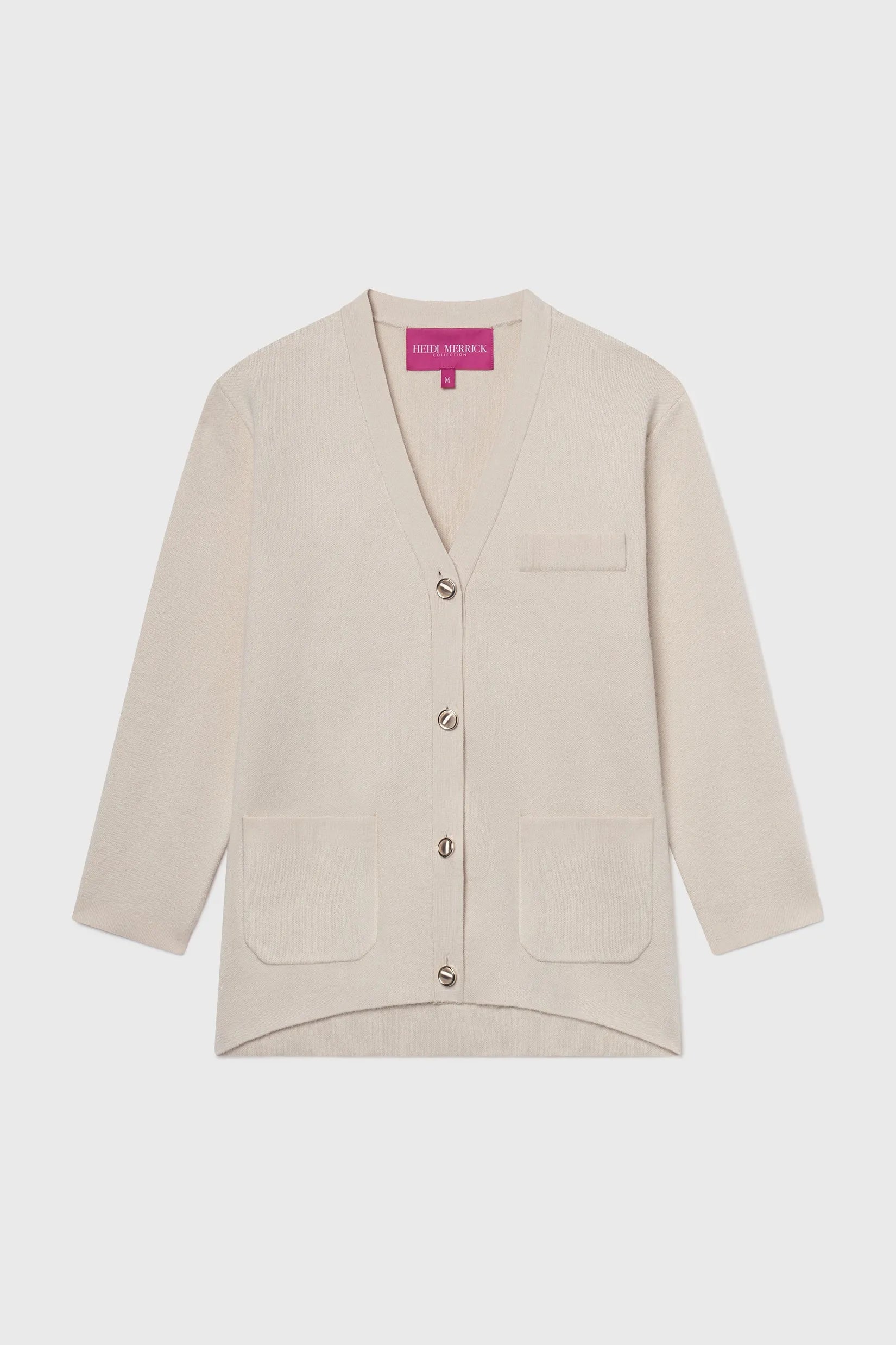 Finny Cardigan - Ivory - Heidi Merrick