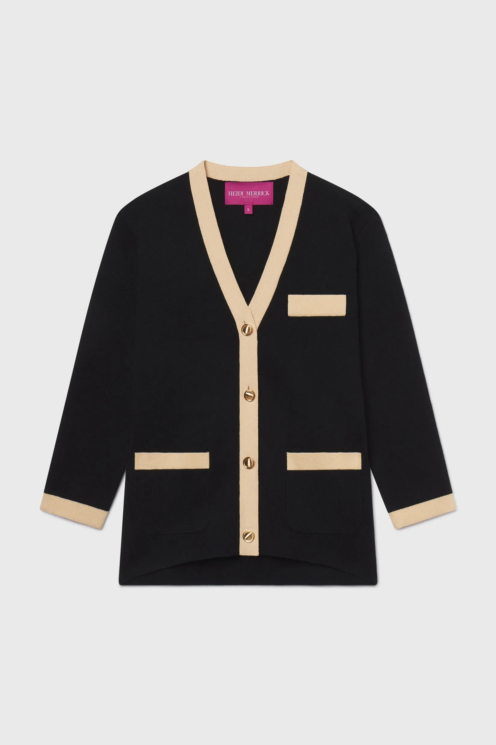 Finny Cardigan - Noir - Heidi Merrick