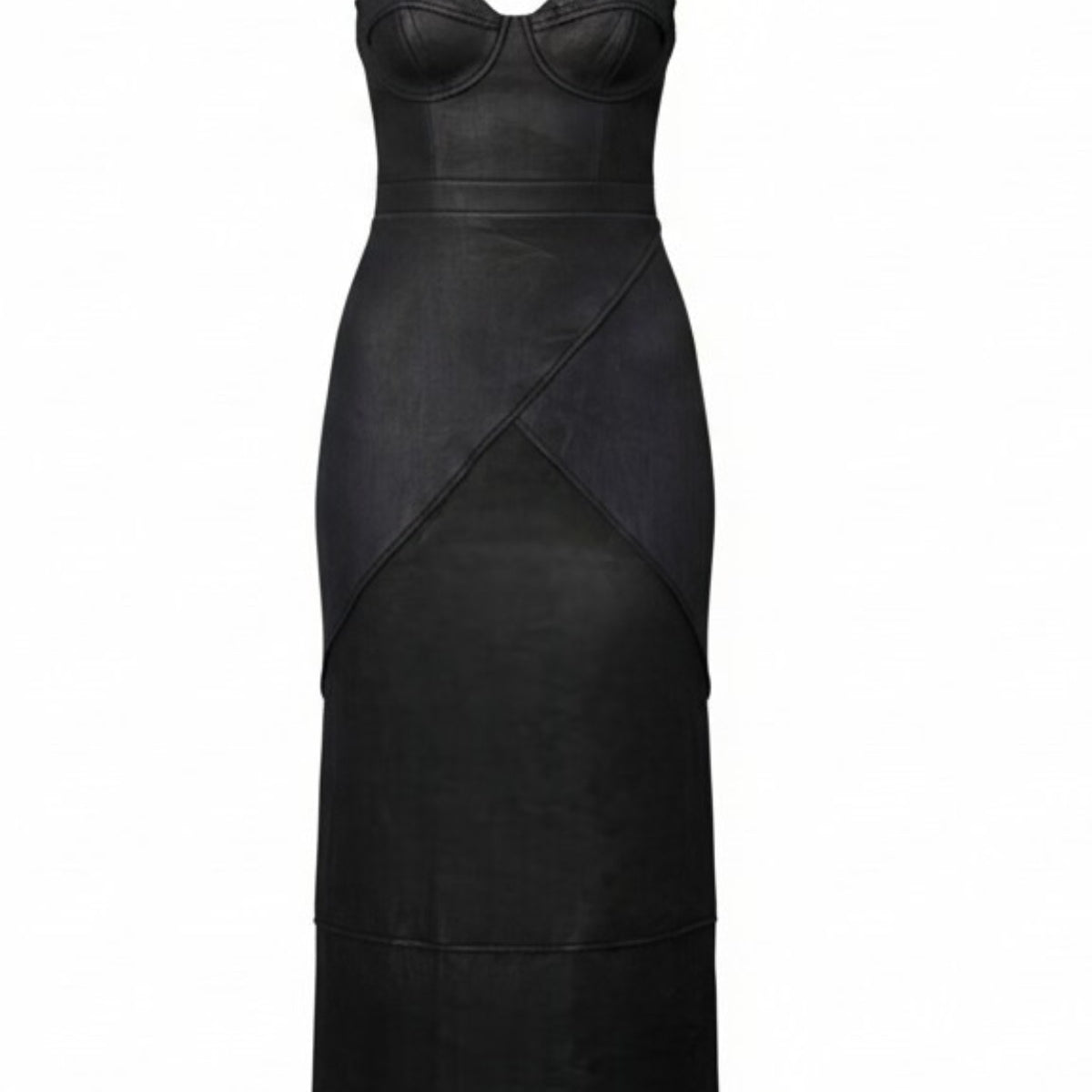 Gia Dress - Black Linen - Heidi Merrick