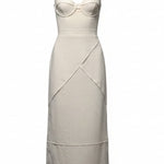 Gia Dress - Ivory Linen - Heidi Merrick