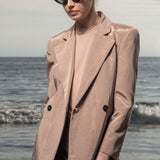 Mars Blazer - Blush Moire - Heidi Merrick