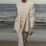 Mars Blazer - Champagne Moire - Heidi Merrick