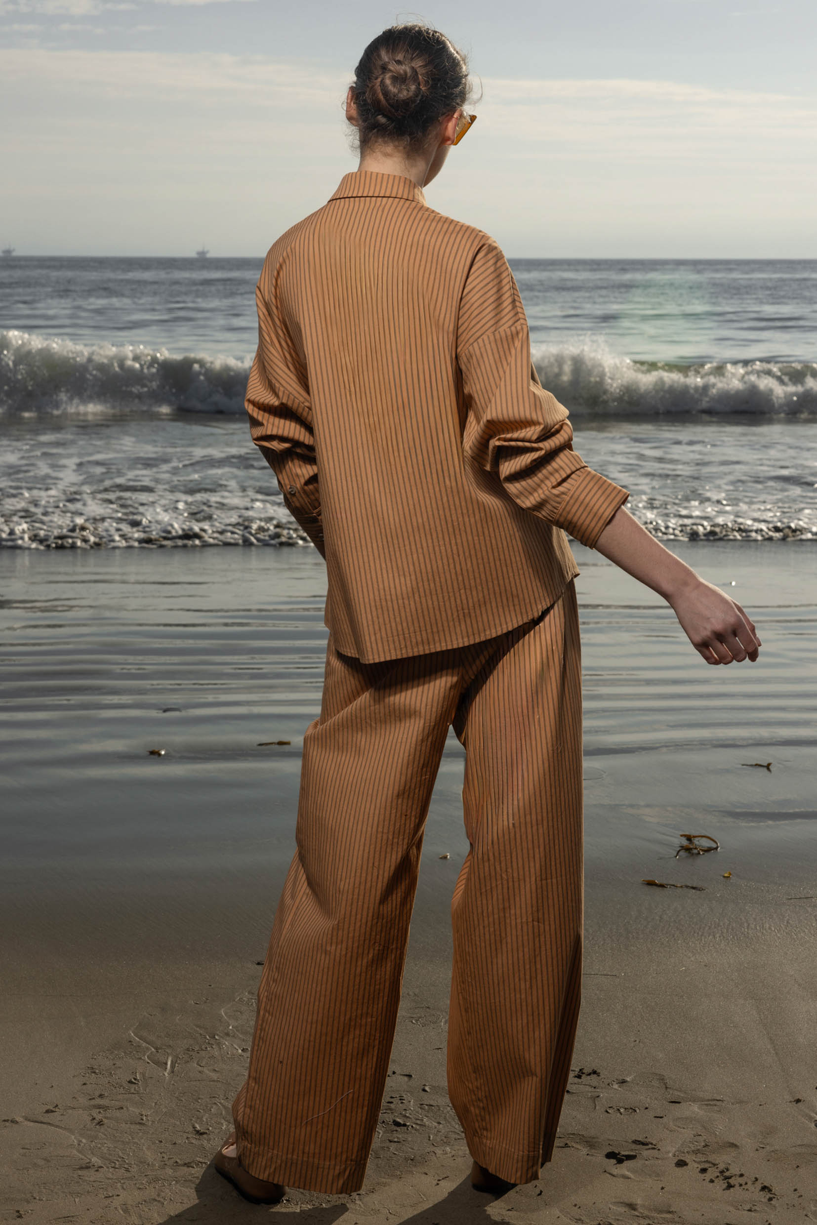 Lobel Top - Ticking Stripe - Heidi Merrick