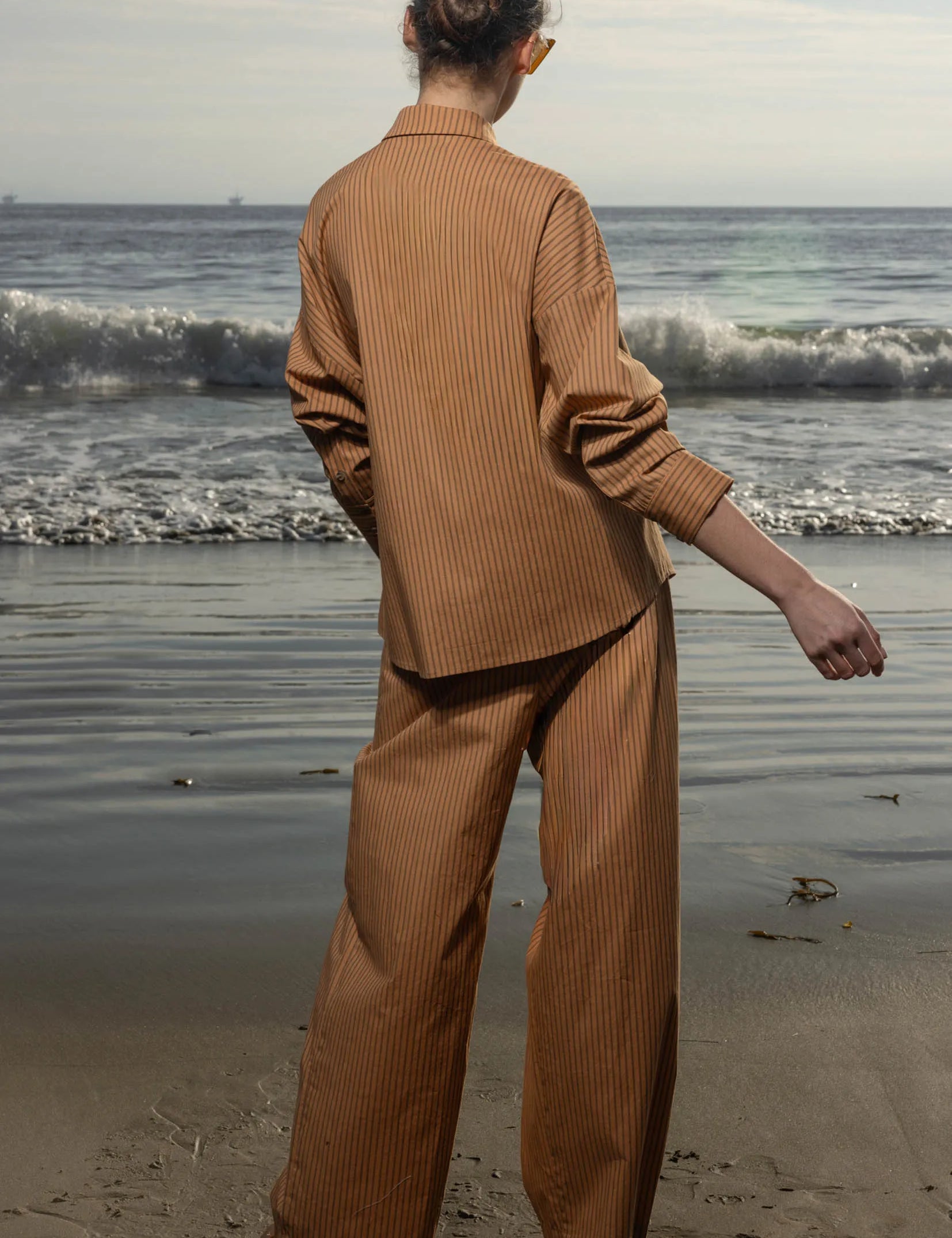 Lobel Top - Ticking Stripe - Heidi Merrick