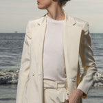 Mars Blazer - Champagne Moire - Heidi Merrick