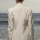 Mars Blazer - Champagne Moire - Heidi Merrick