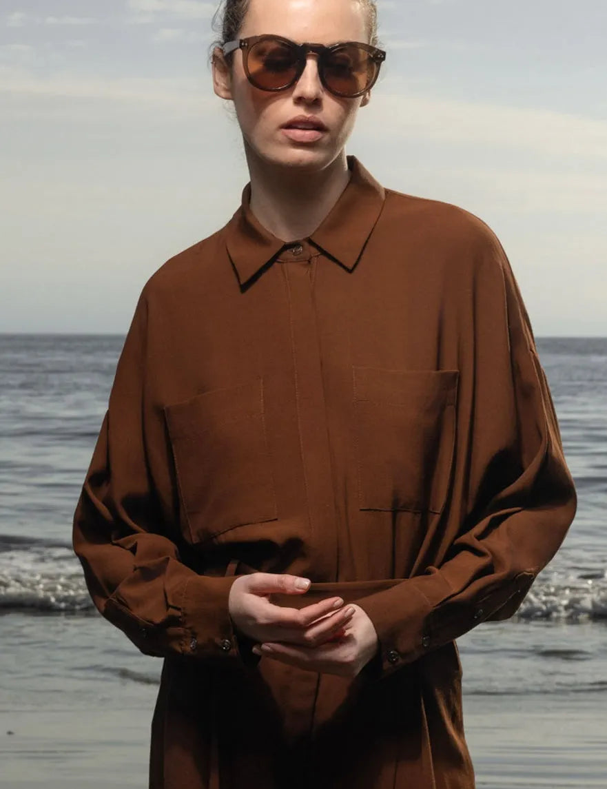 Lobel Top - Deep Earth - Heidi Merrick