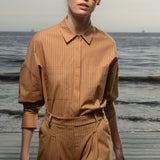 Lobel Top - Ticking Stripe - Heidi Merrick