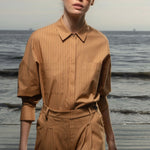 Lobel Top - Ticking Stripe - Heidi Merrick