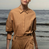 Lobel Top - Ticking Stripe - Heidi Merrick