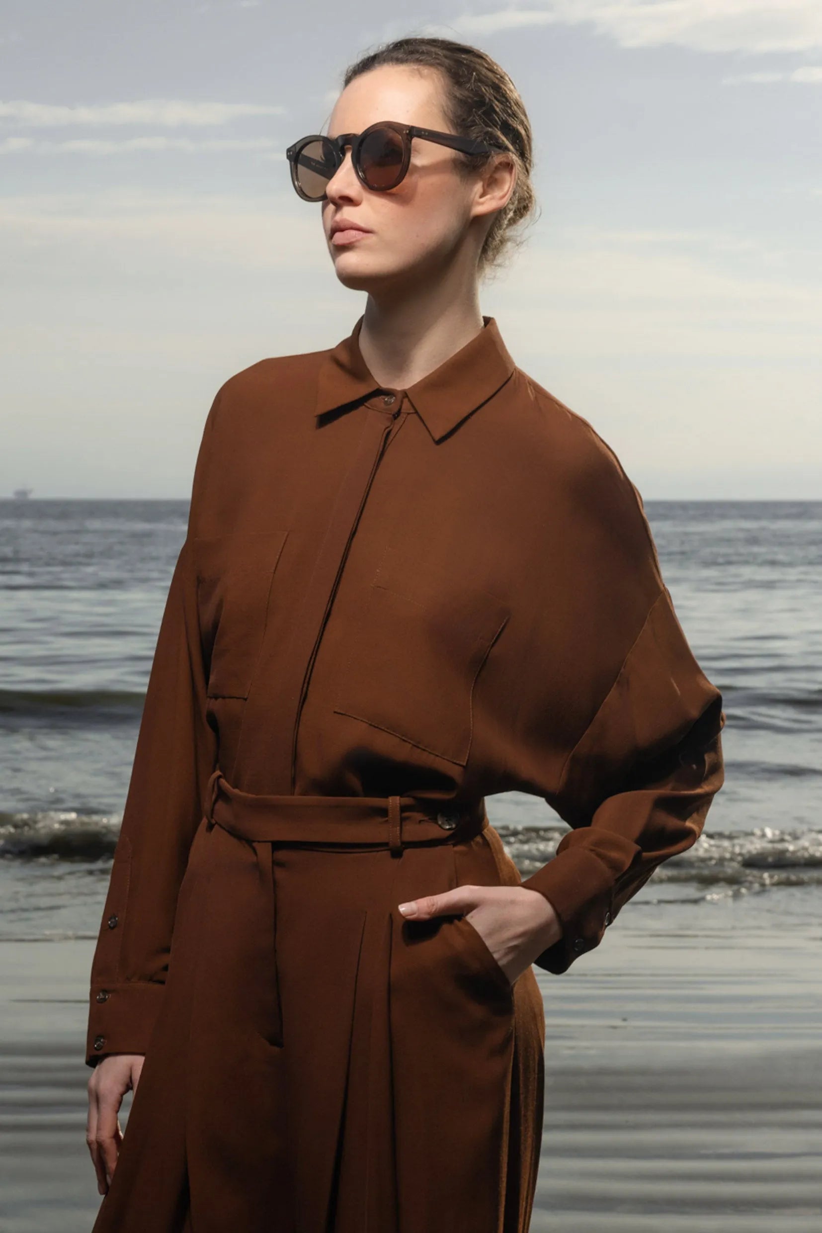 Lobel Top - Deep Earth - Heidi Merrick