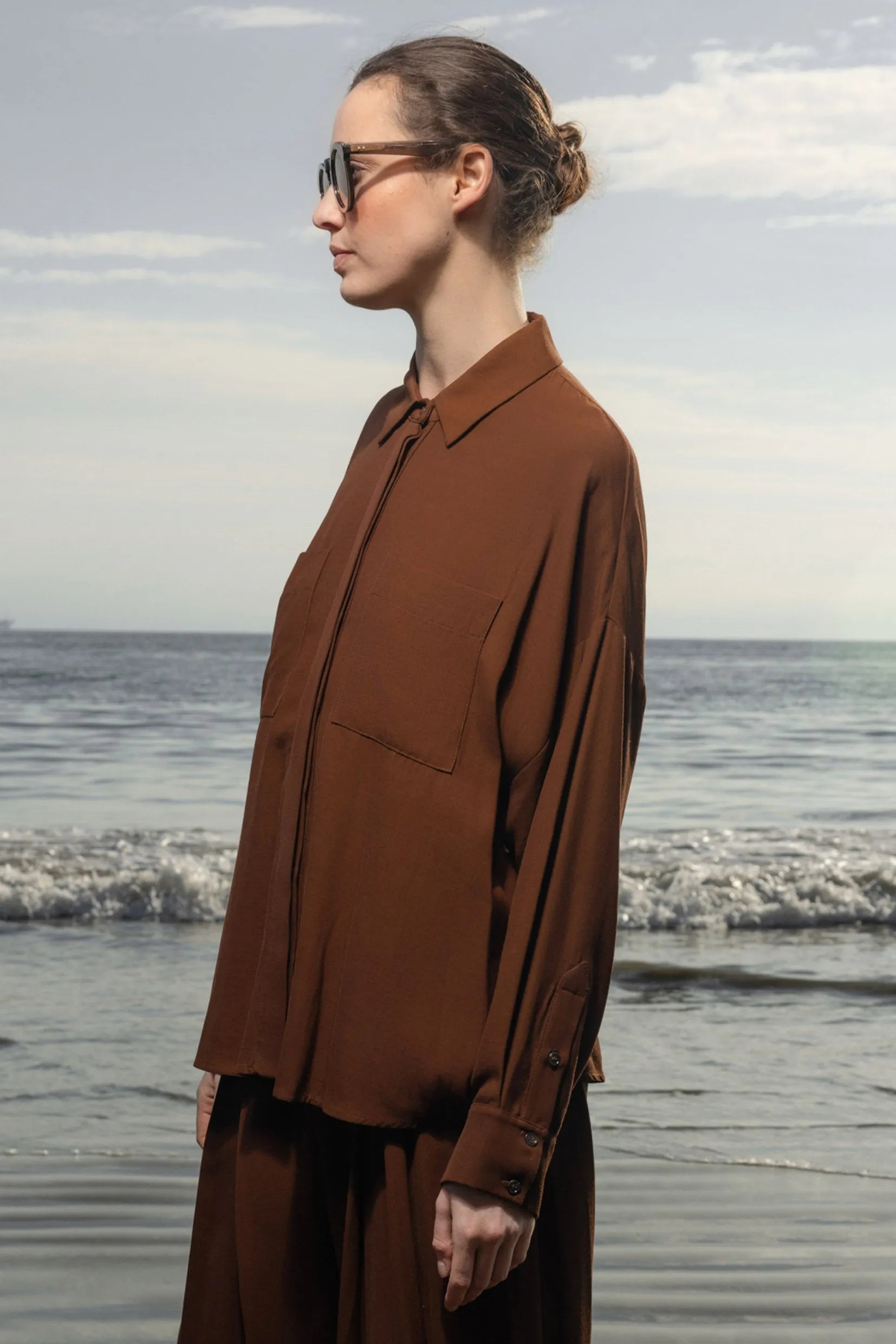 Lobel Top - Deep Earth - Heidi Merrick