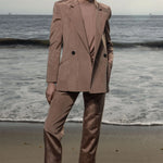 Bruno Pant - Blush Moire - Heidi Merrick