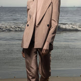 Bruno Pant - Blush Moire - Heidi Merrick