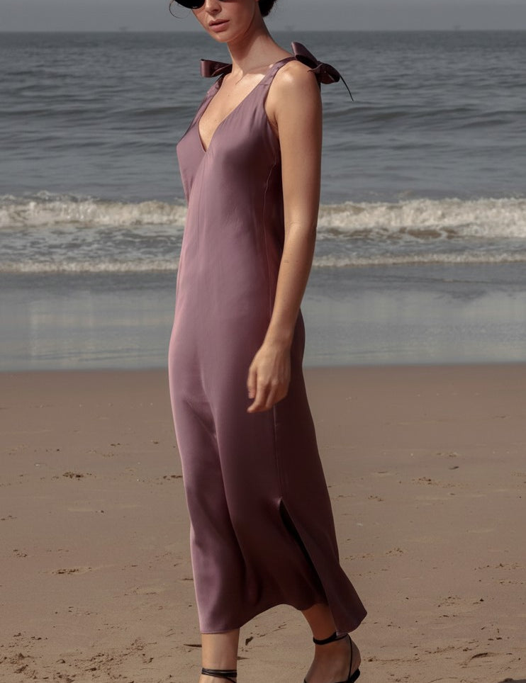 Marion Slip Dress - Lavender - Heidi Merrick