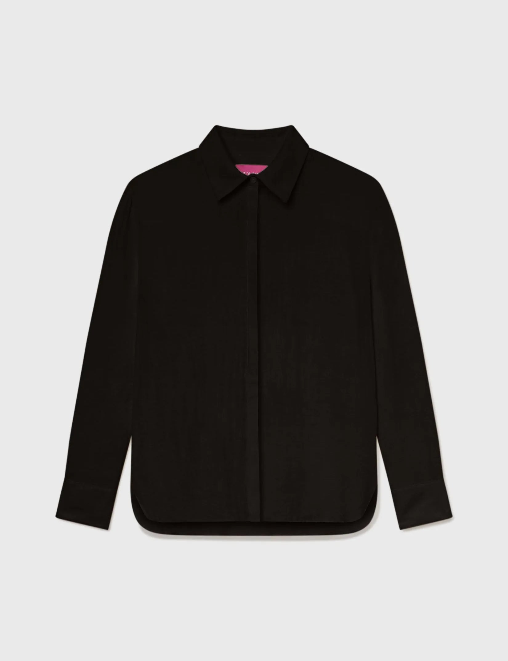 Ami Shirt - Noir Tissue Linen - Heidi Merrick