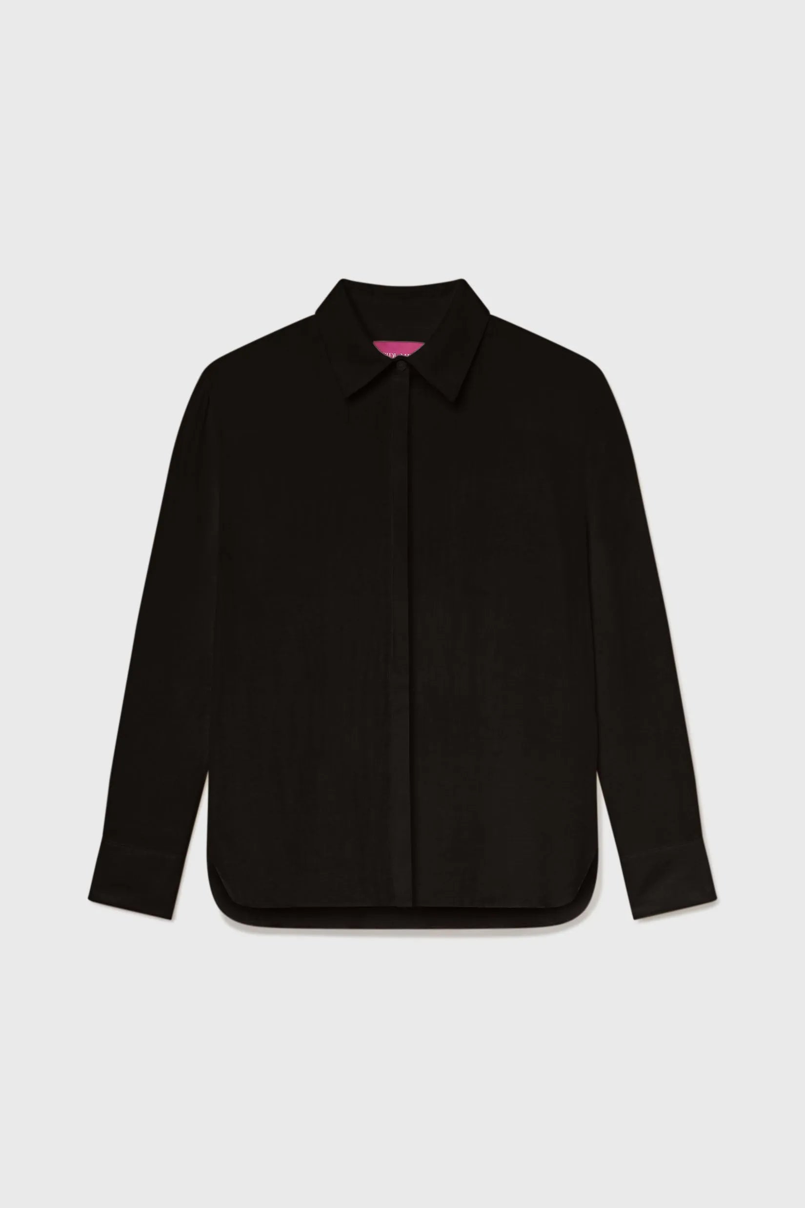 Ami Shirt - Noir Tissue Linen - Heidi Merrick