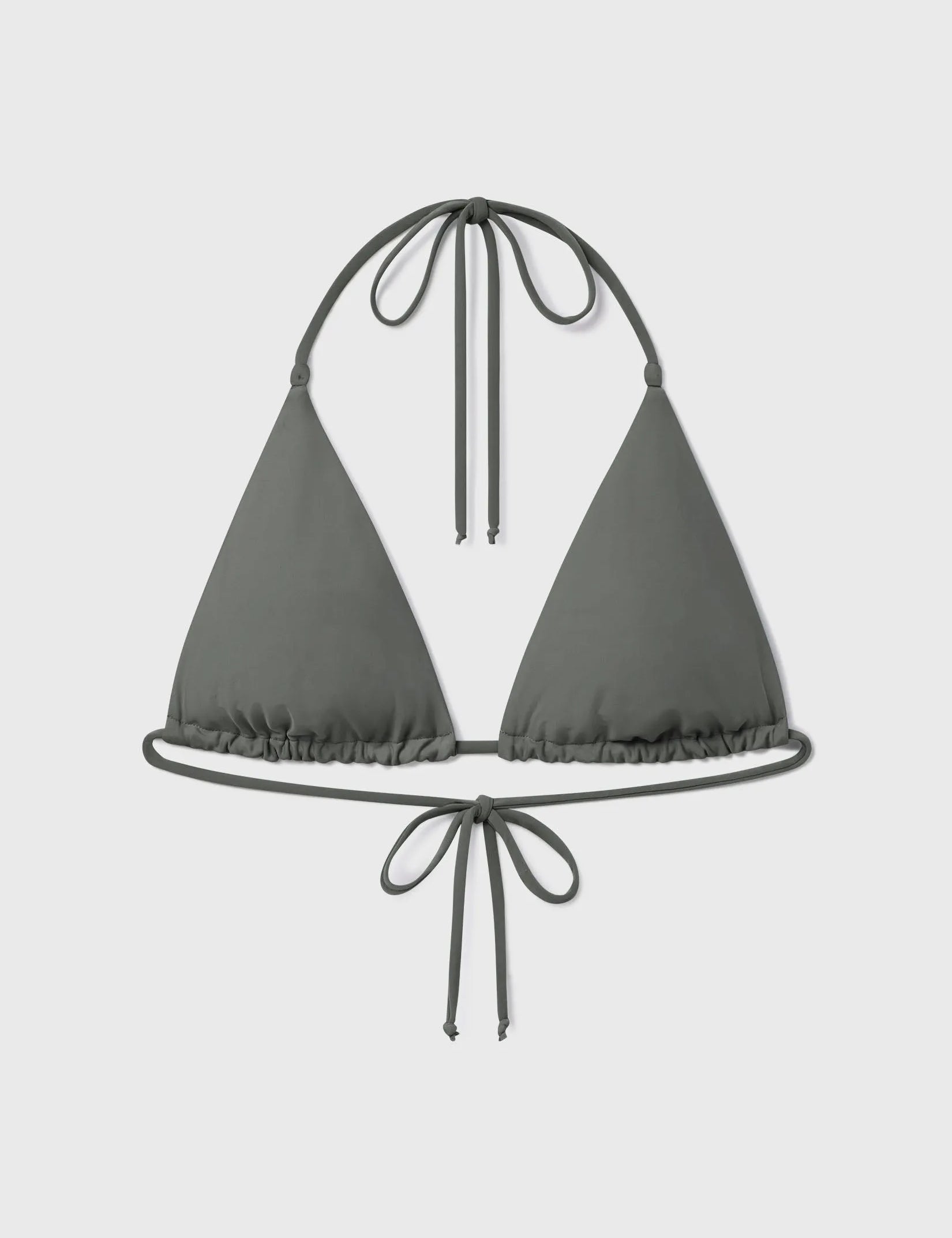 Knotted Triangle Top - Agave - Heidi Merrick