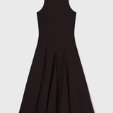 Lila Dress - Black Linen - Heidi Merrick