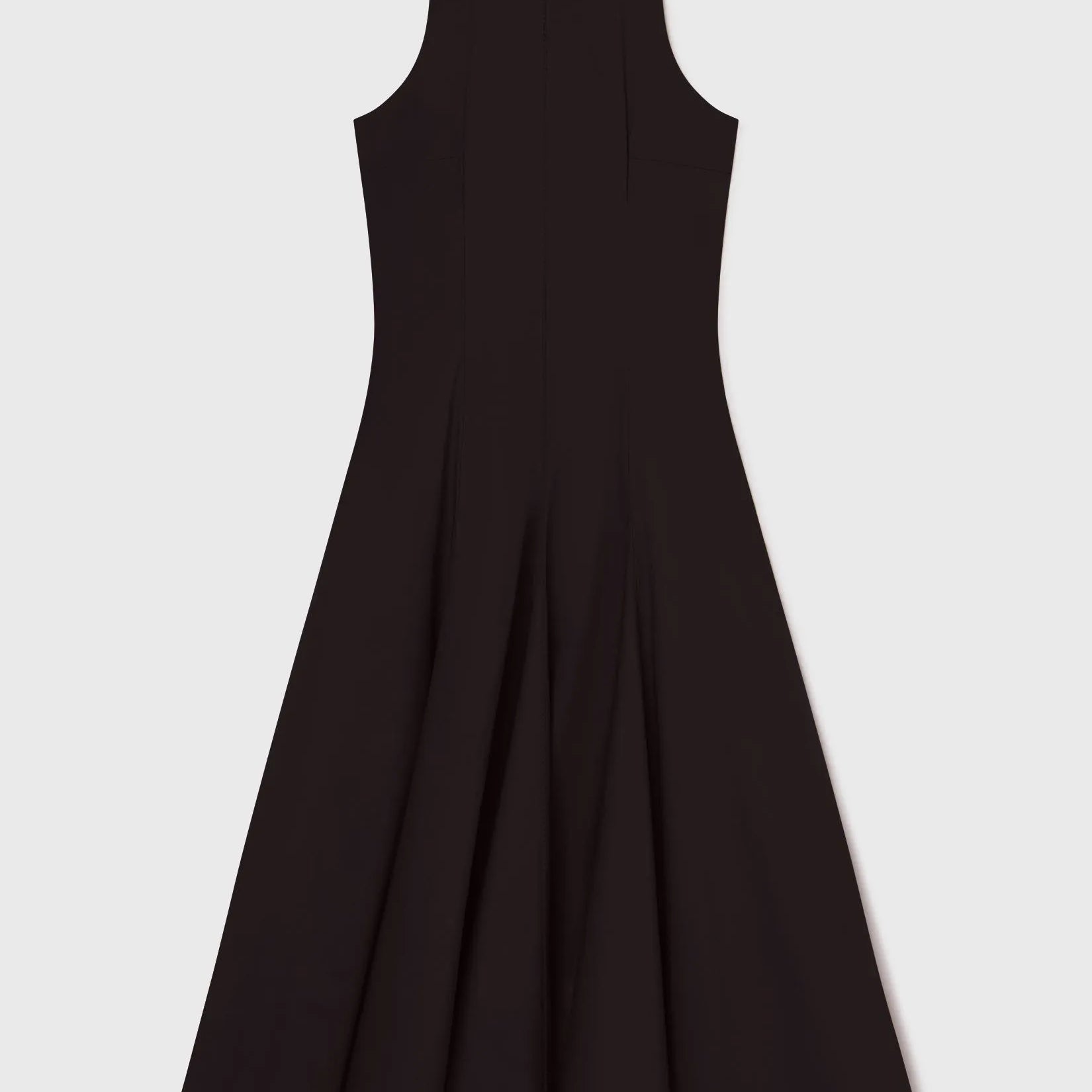 Lila Dress - Black Linen - Heidi Merrick