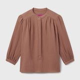 Marish Top - Sable Gauze - Heidi Merrick