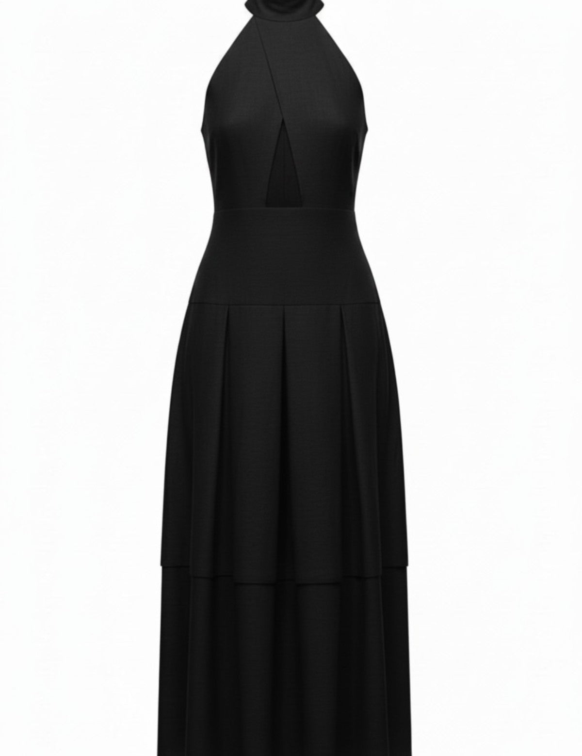 Nysa Dress - Black Linen - Heidi Merrick
