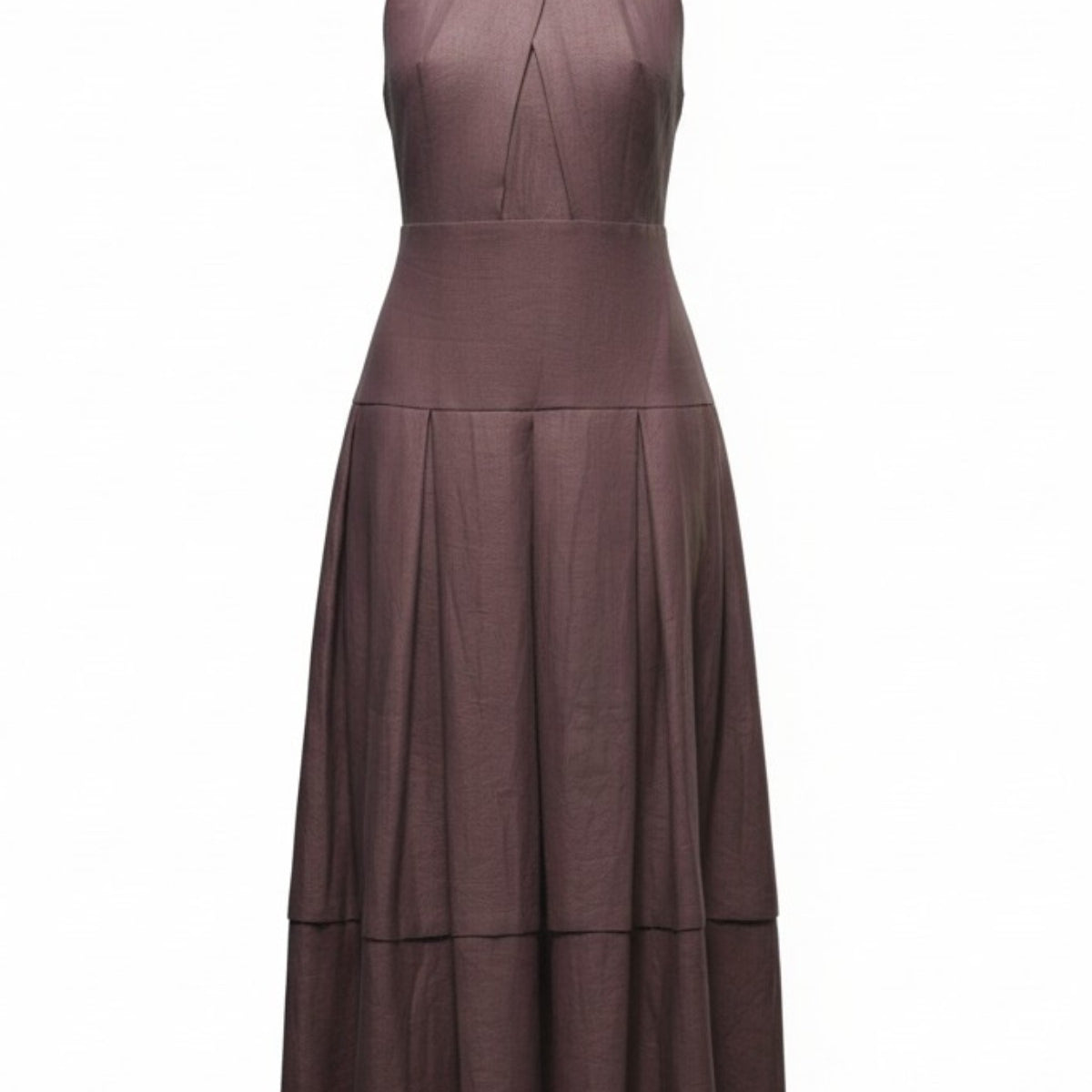 Nysa Dress - Lavender Linen - Heidi Merrick