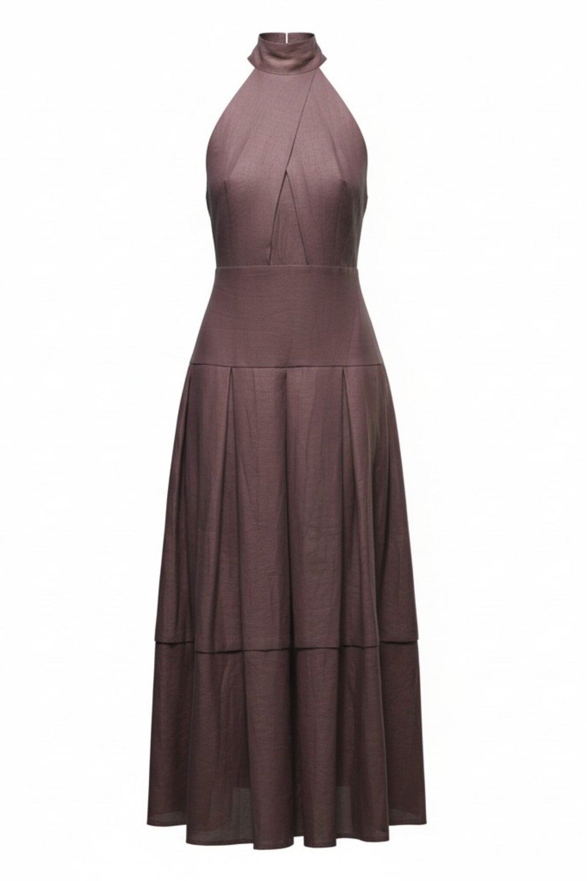 Nysa Dress - Lavender Linen - Heidi Merrick