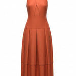 Nysa Dress - Poppy Linen - Heidi Merrick