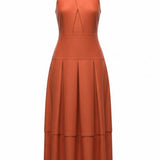 Nysa Dress - Poppy Linen - Heidi Merrick