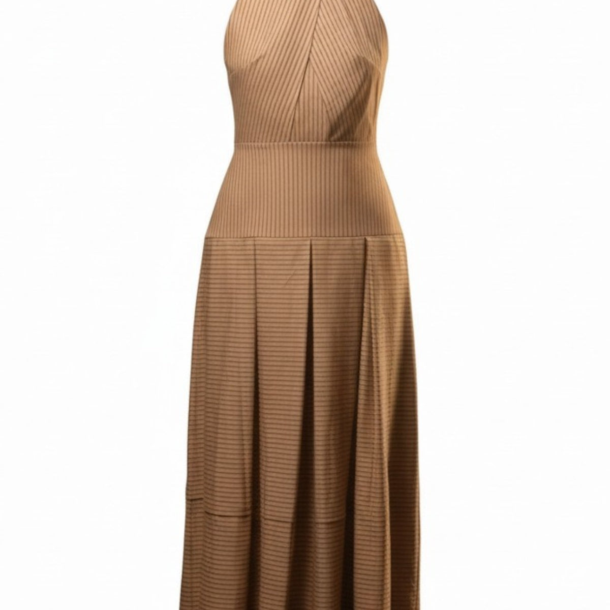 Nysa Dress - Ticking Stripe - Heidi Merrick