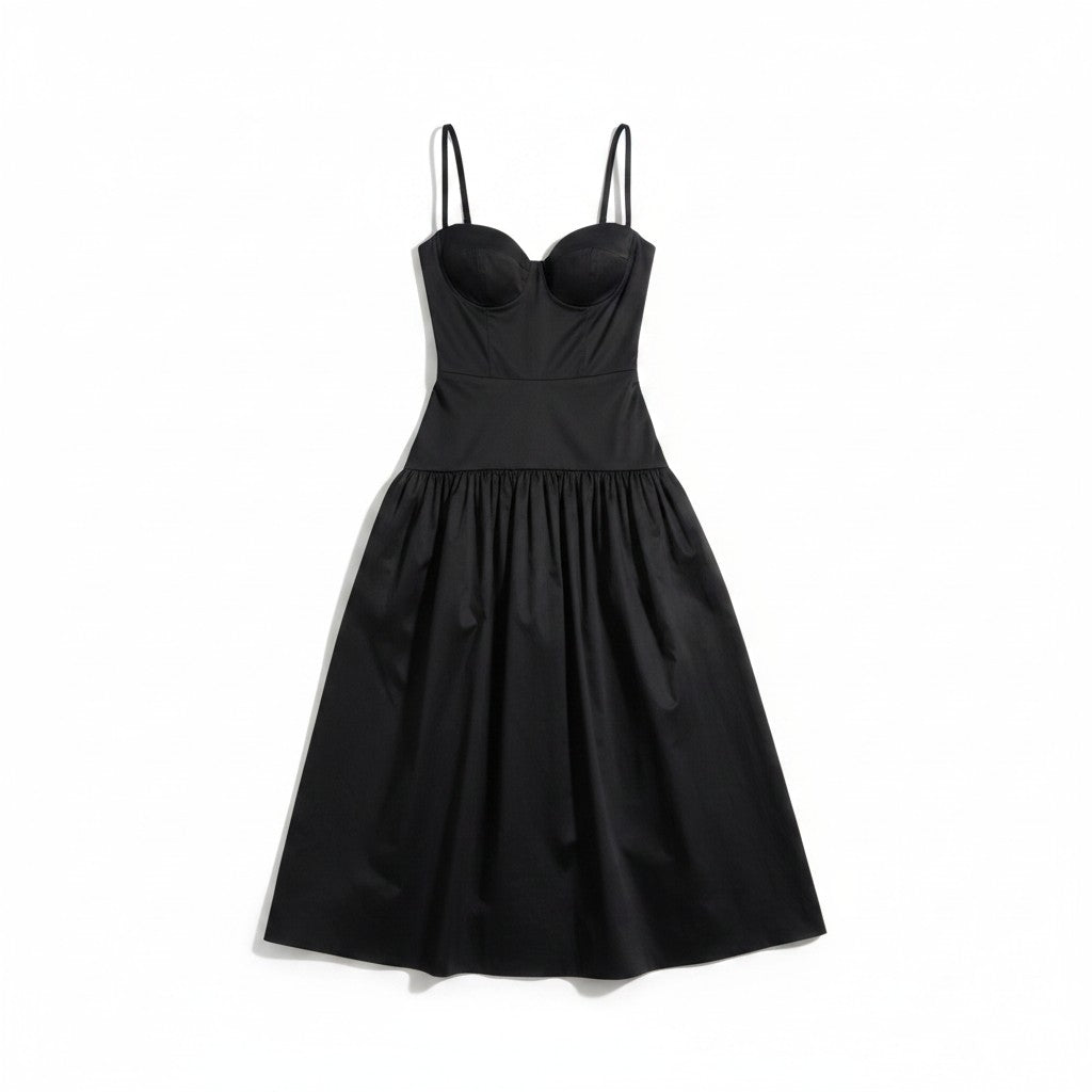 Petit Jardin - Black Shirting - Heidi Merrick