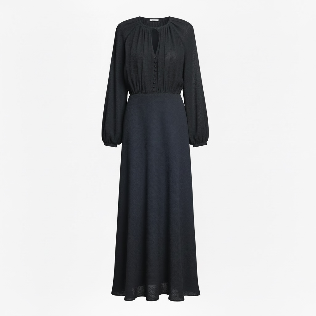 Caprine Dress - Noir - Heidi Merrick