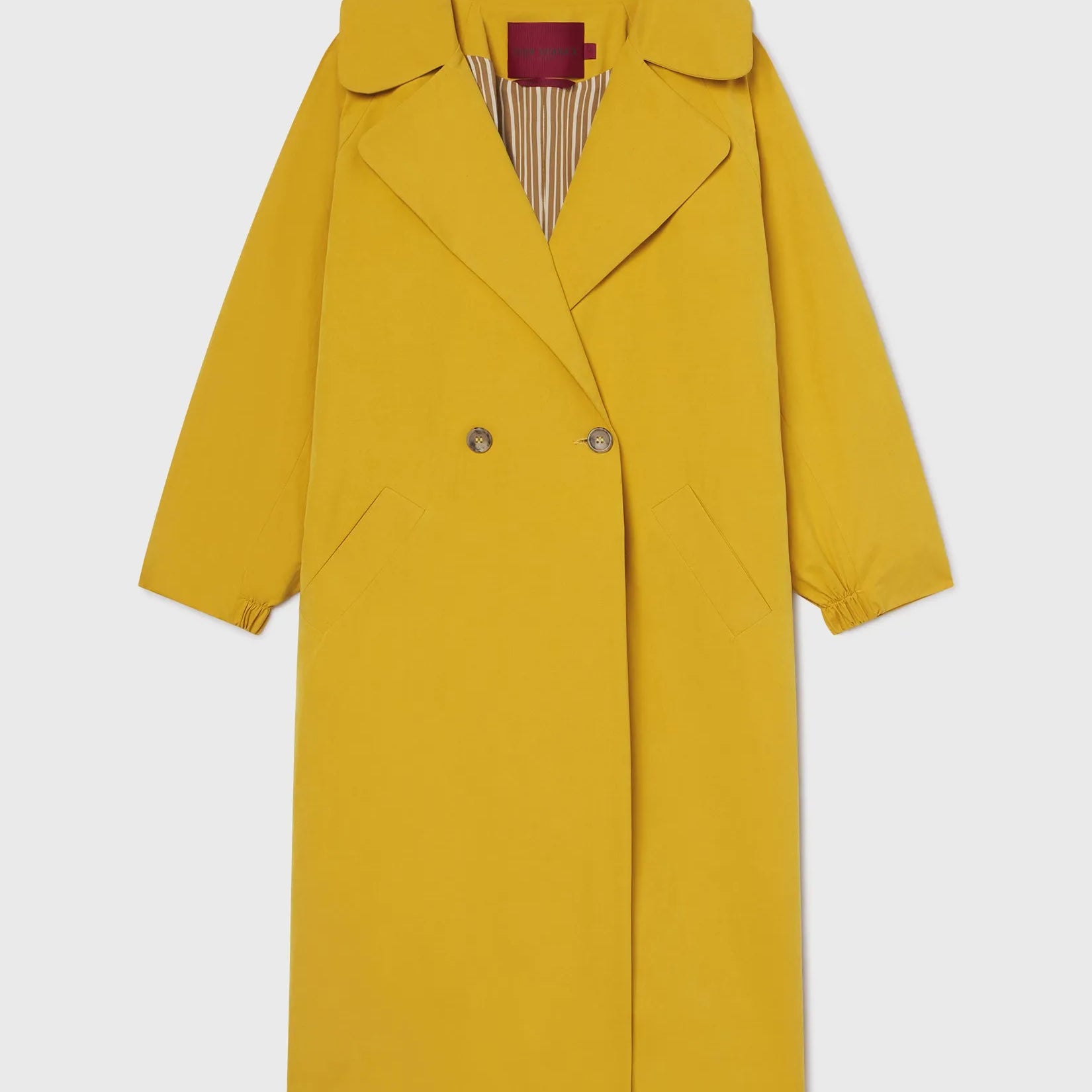 Marais Coat - Jaune Trench - Heidi Merrick