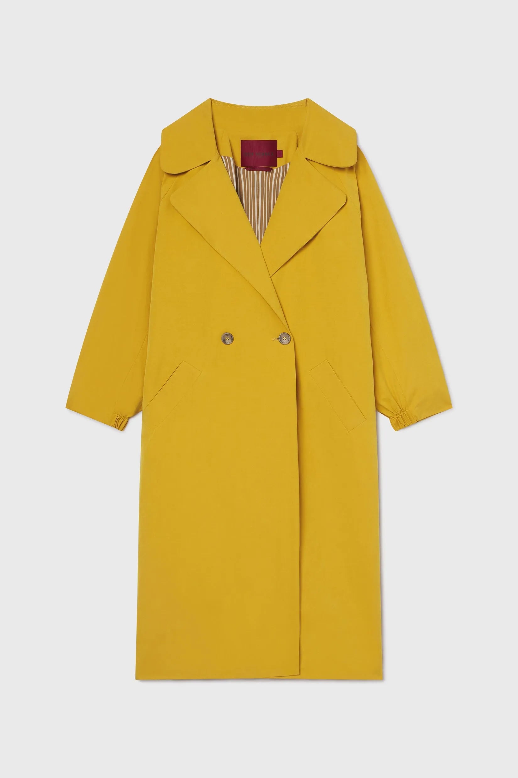 Marais Coat - Jaune Trench - Heidi Merrick