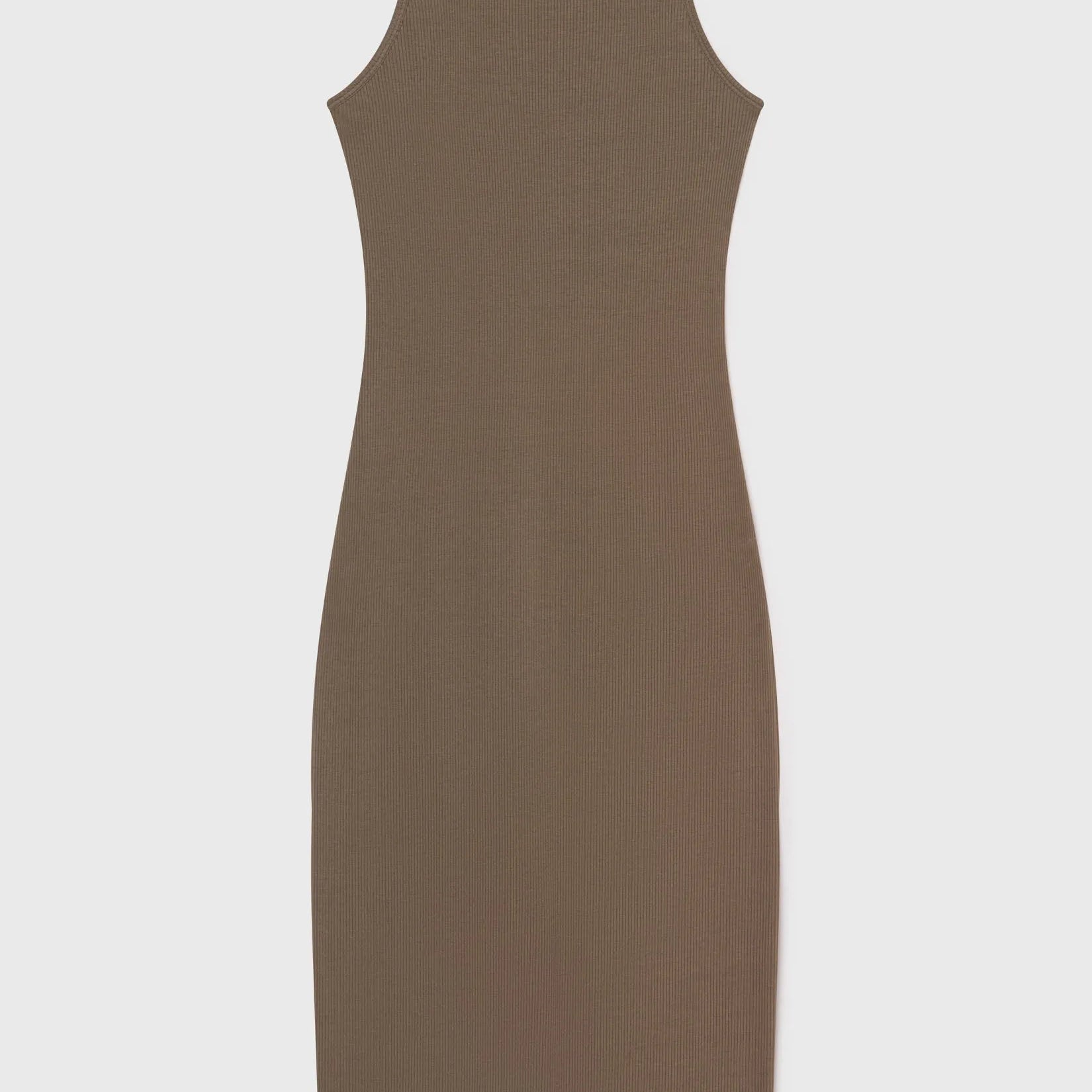 Pebble Dress - Stone Hemp Rib - Heidi Merrick