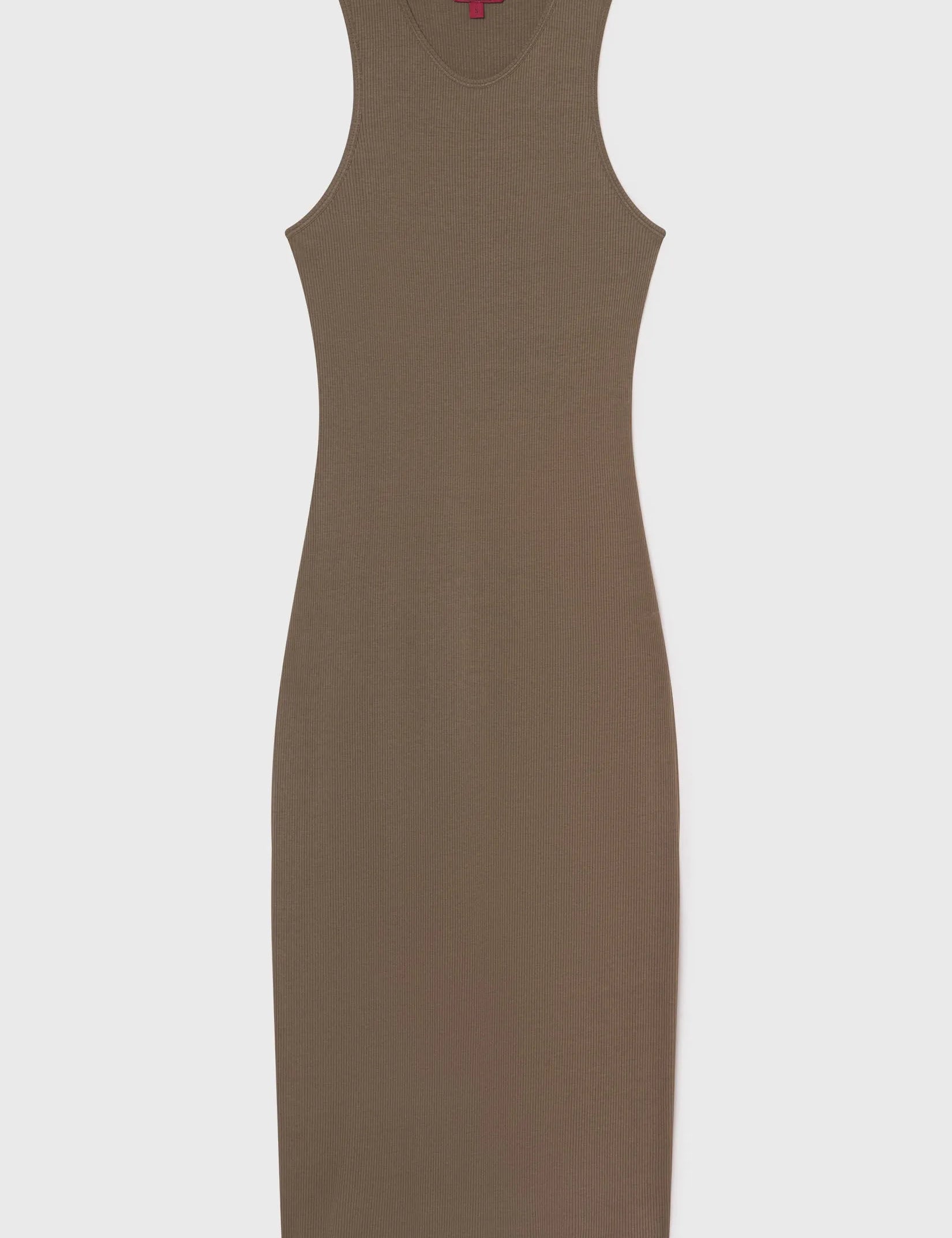 Pebble Dress - Stone Hemp Rib - Heidi Merrick